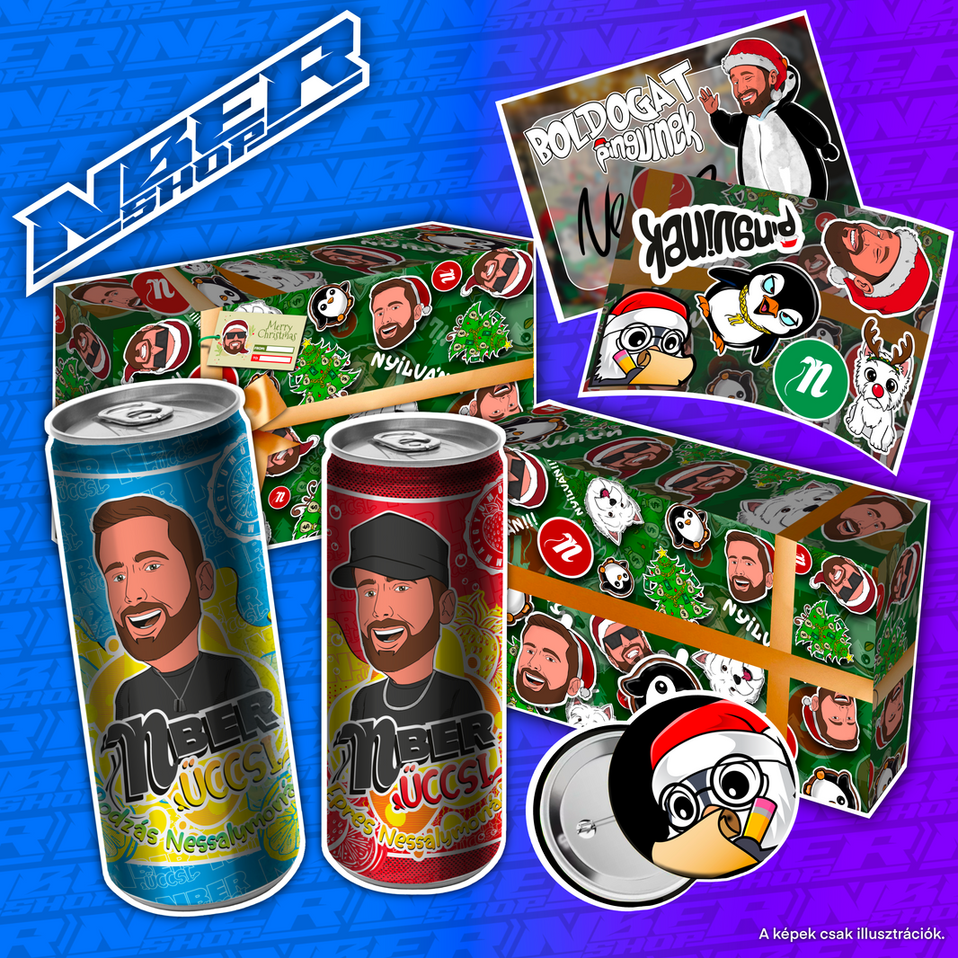 NBER - Nessalymonádé -KARÁCSONYI LIMITED EDITION - Vegyes 6-os pack