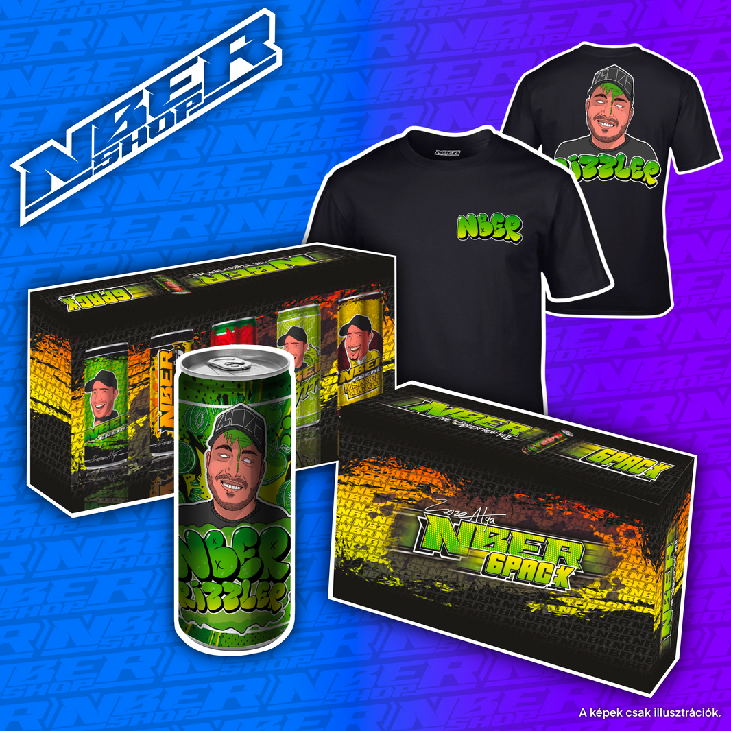 NBER - Rizzler Póló + 6-os pack