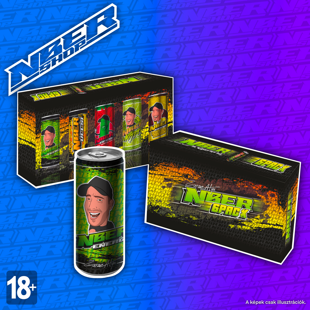 NBER Energy Drink - 6-os pack