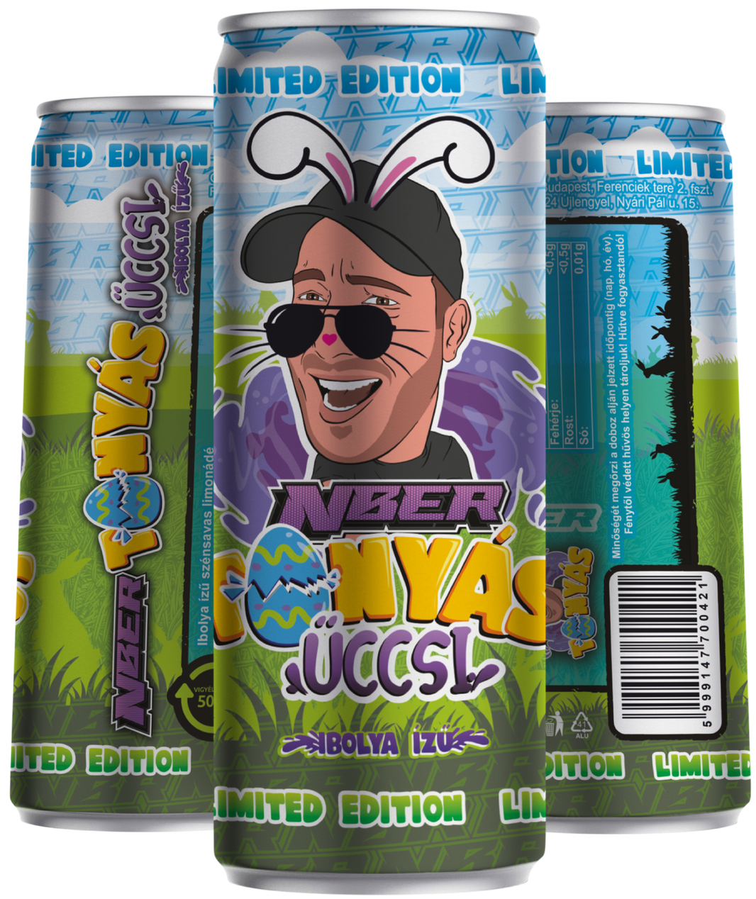 NBER- Tonyás Húsvéti Limitált Üdítőital 24db (Tálca)