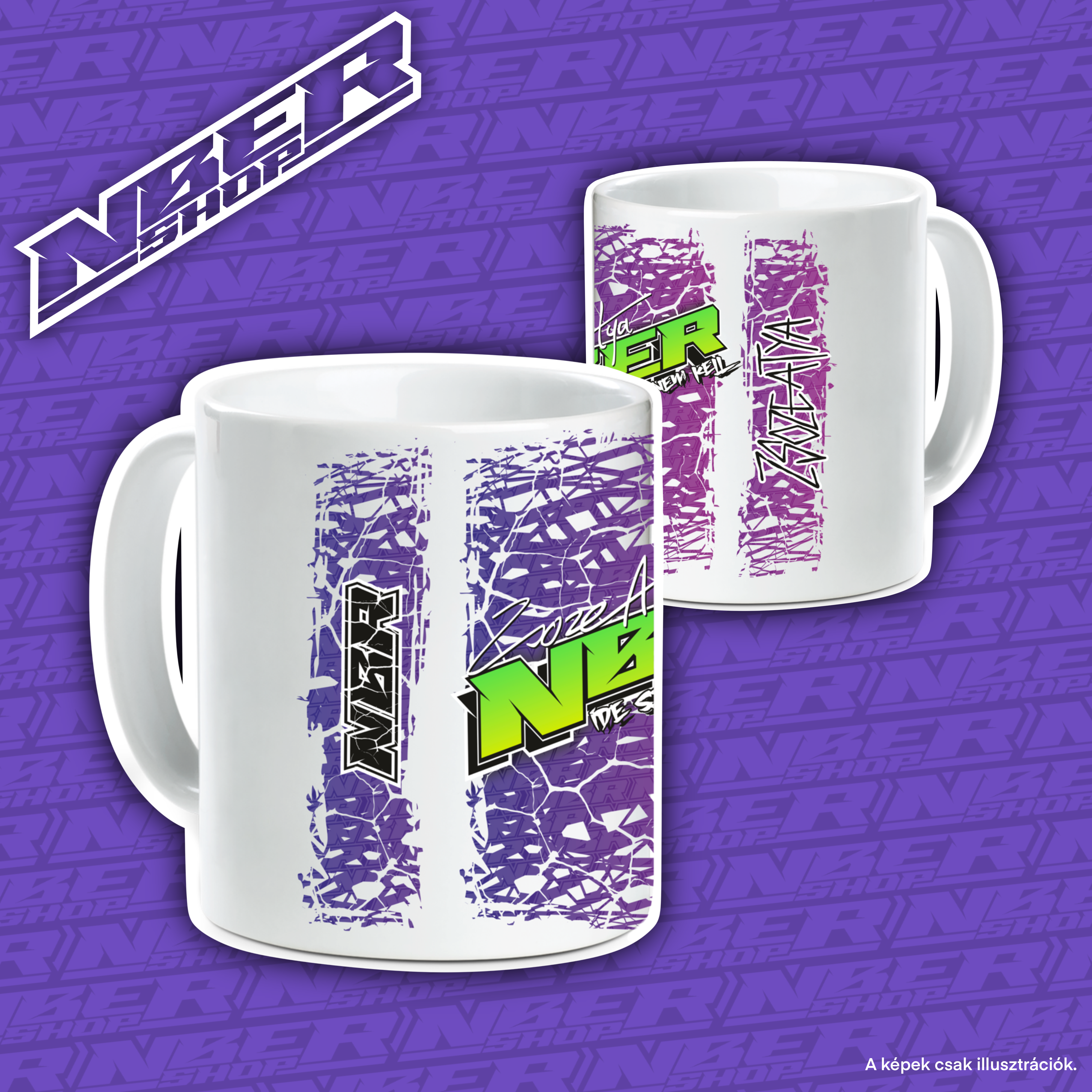Nber - Logó bögre – Nber Shop