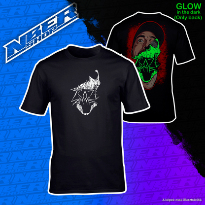 Zsoze  - Skull Glow Halloween  póló 2026